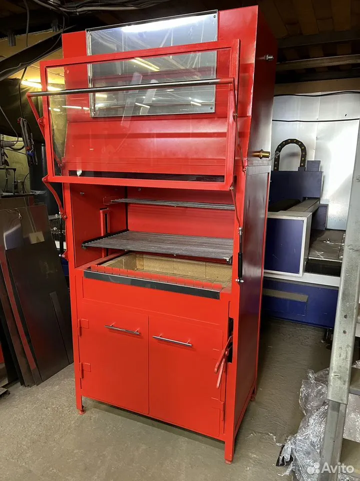 Мангал с гидрофильтром аргентинский