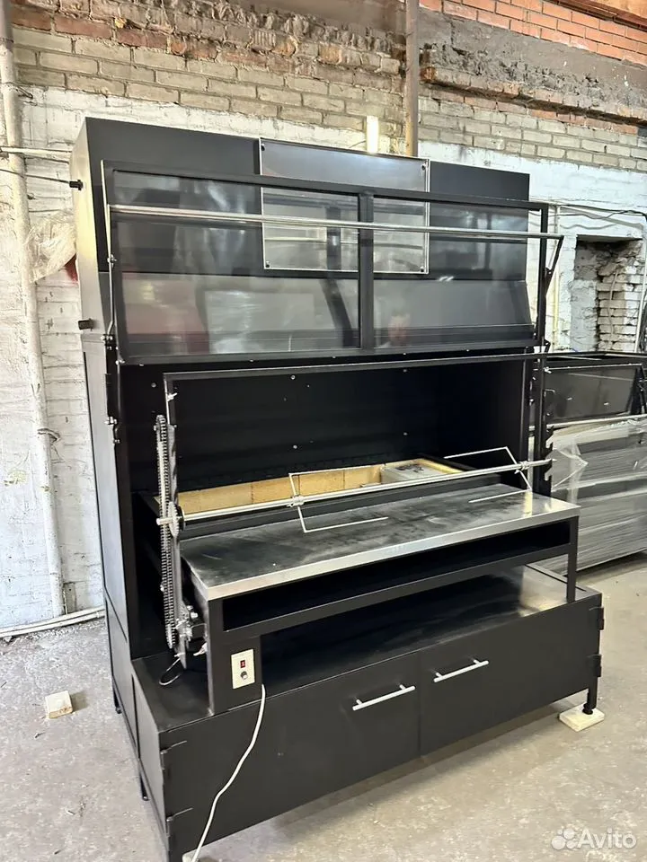 Мангал с вертелом для шаурмы Мангал с вертелом для шаурмы