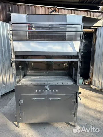 Мангал с гидрофильтром хопер